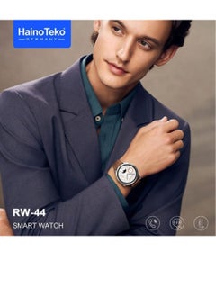 Haino Teko Haino Teko RW44 Round Screen AMOLED Display Smart Watch With 3 Pair Straps and Wireless Charger For Gents and Boys  - Image 3