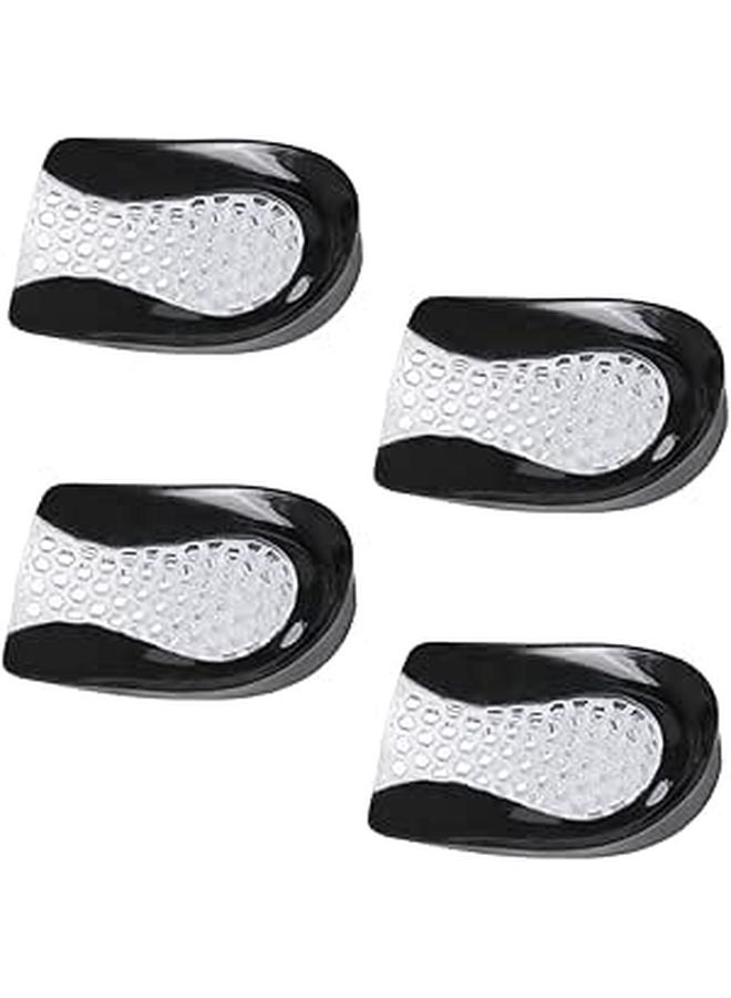 Honeycomb Heel Cushions 2 Pairs Durable Foot Pads For Plantar Fasciitis Shock Absorbing Heel Cups - Image 1