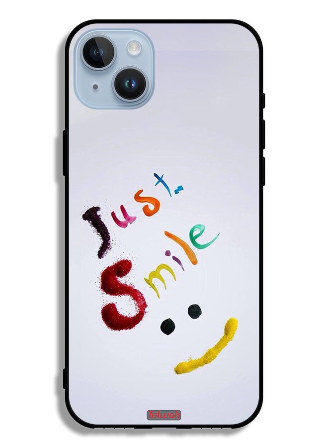 Tolwak حافظة حماية آبل آيفون 14 بلس فقط ابتسم - Image 2