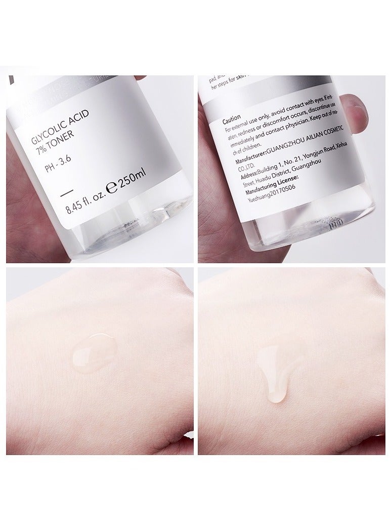 Kormesic Glycolic Acid 7% Toner 250ml - Exfoliate & Brighten Skin - Image 4