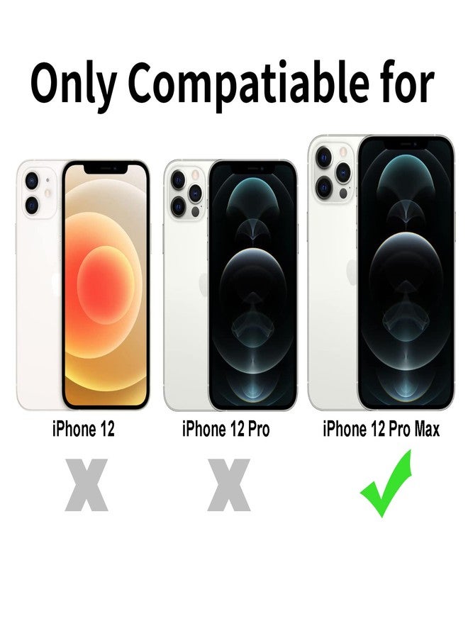 TENOC Phone Case Compatible for iPhone 12 Pro Max, Clear Case Shockproof Protective Bumper Slim Cover 6.7 Inch - Image 2