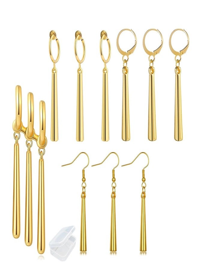 JinYu 10 Pcs One P. Earrings, Anime Dangle Earrings Costume Cosplay, Piercing Cuff Claw Drop Earrings Jewelry Gift for Anime Lover Fans - Image 1