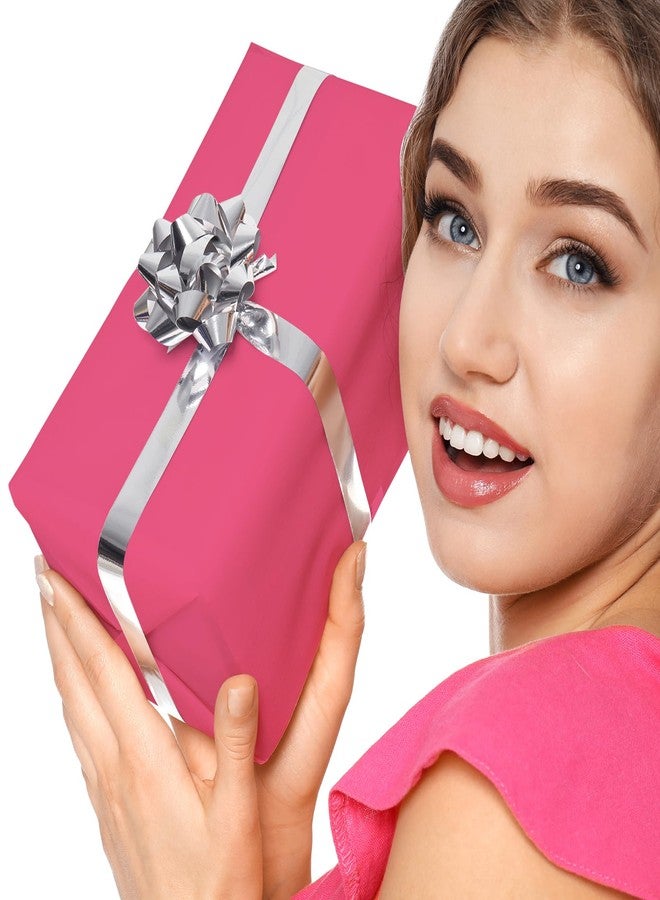 PLULON 60 Sheets Pink Tissue Paper Bulk, Colored Gift Wrap Tissue Paper Sheets for Packaging Birthday Gift Wrapping Wedding Baby Shower Easter Valentine Day Baby Shower Decorations Mothers Day Gifts - Image 5