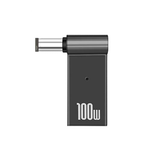 Tobo 100W PD USB Female Type-C to Male DC Power Supply Converter Charging Adapter Plug Notebook and Laptop Tip Connector Compatibility of Laptop Charger pin hp19.5V 3.34A,19.5V 4.62A,etc TD-1264CC - Image 1