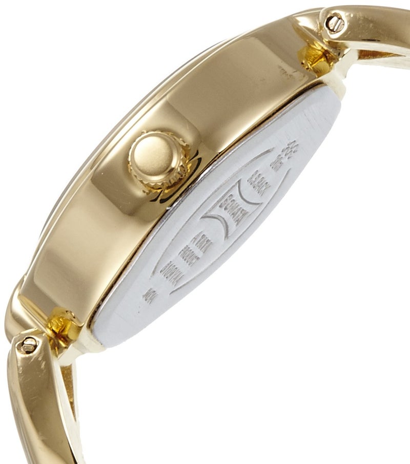 Sonata Quartz Analog Champagne Dial Gold Metal Strap Watch for Women - NT8109YM02 - Image 3