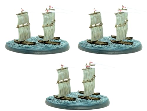 WARLORD GAMES Warlord Black Seas The Age of Sail Gunboat Squadron for Black Seas Table Top Ship Combat Battle War Game 792410011 - Image 5
