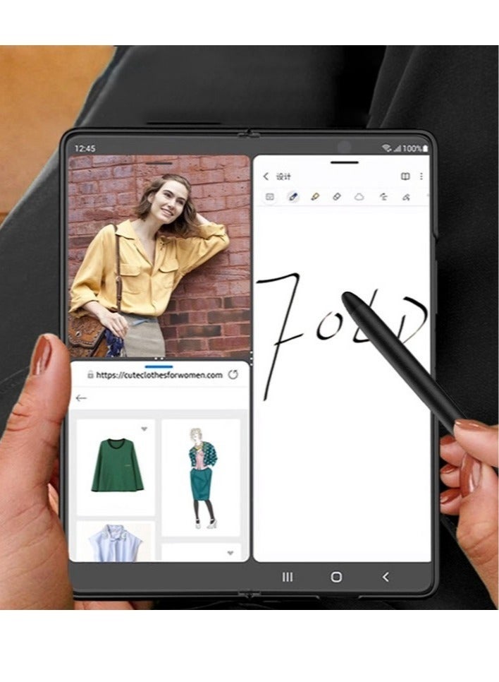 Samsung Galaxy Z Fold 4 S Pen creativity and productivity with seamless precision for foldable screen limitless possibilities with the Galaxy Z Fold 4 S Pen (Black) - Image 3