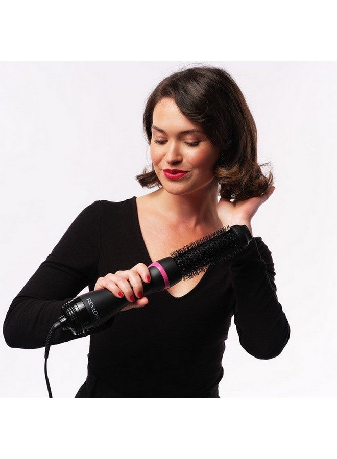 ريفلون مجفف شعر ومصفف مع فرشاة دائرية لتكثيف الجذور في خطوة واحدة 1100 واط أسود ووردي 13.5 × 7 × 40 سم RVDR5292ARB - Image 4