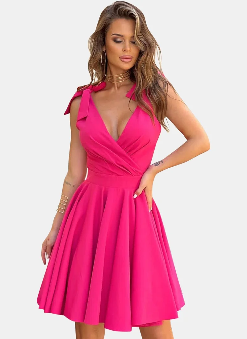 YUNIQEE Hot Pink Dress