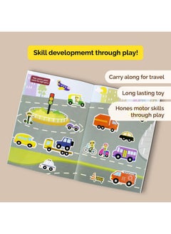 Shumee Shumee My First Sticker Book- Vehicle Themed (3+ Years) | 160+ Stickers | Excellent DIY Activity to Engage Kids | Long Lasting Stickers! | Non Toxic & Safe  - Image 5