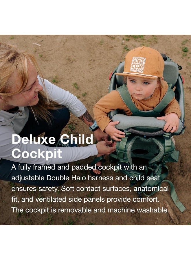 Osprey Poco Premium Child Carrier Backpack, Black - Image 3