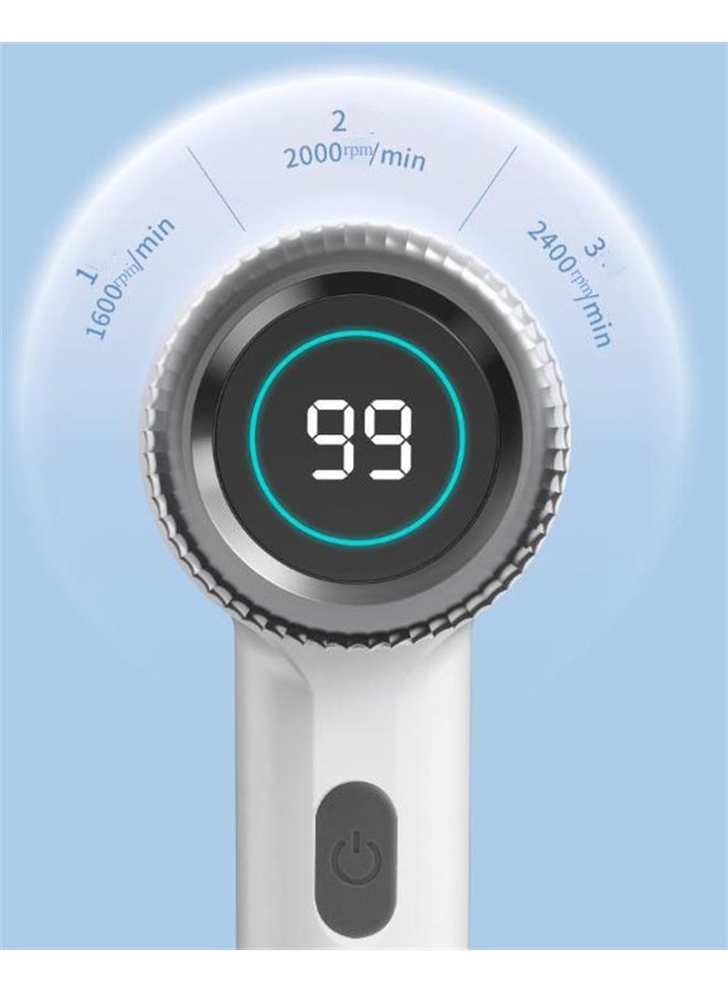 HOMESTAR Electric Spin Scrubber, Cordless Cleaning Brush with Long Handle, for Bathroom Tub, Floor, Tile, Kitchen and Shoes, White - Image 4