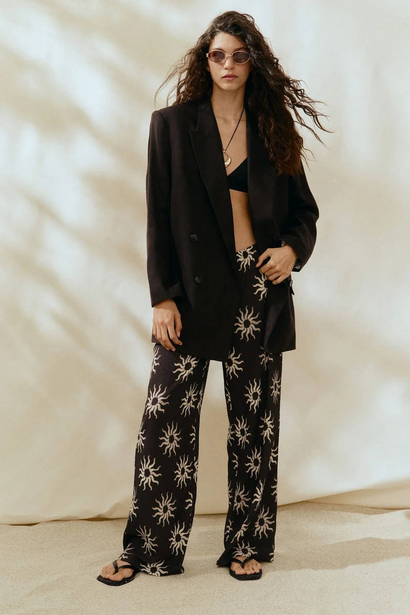 اتش اند ام بنطلون برباط