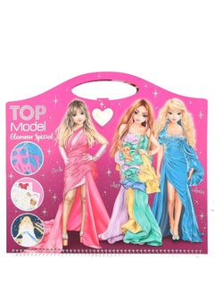 TopModel TOPModel Create Your Glamour Special Coloring Book  - Image 1