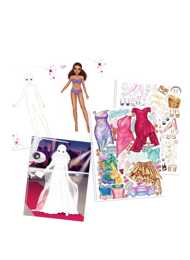 TopModel TOPModel Create Your Glamour Special Coloring Book  - Image 2