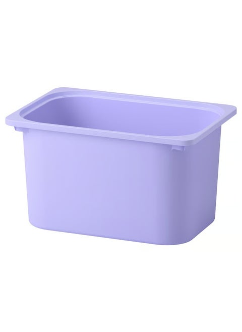 Multi-Purpose Storage Box – Durable Plastic Organizer Bin with Lid – Stackable, Space-Saving Container for Home, Office, Closet, or Kids’ Room