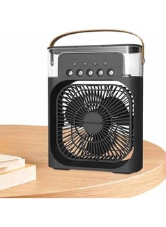 DubaiGallery Portable Air Conditioner Fan,900ML Personal Air Conditioner with Ice Tray,5in1 Timming Evaporative Air Cooler,Cooling Fan with 7 Colors Light, 5 Sprays,3 Speeds,Ac Fan for Small Room,Office,Car,Camp  - Image 3