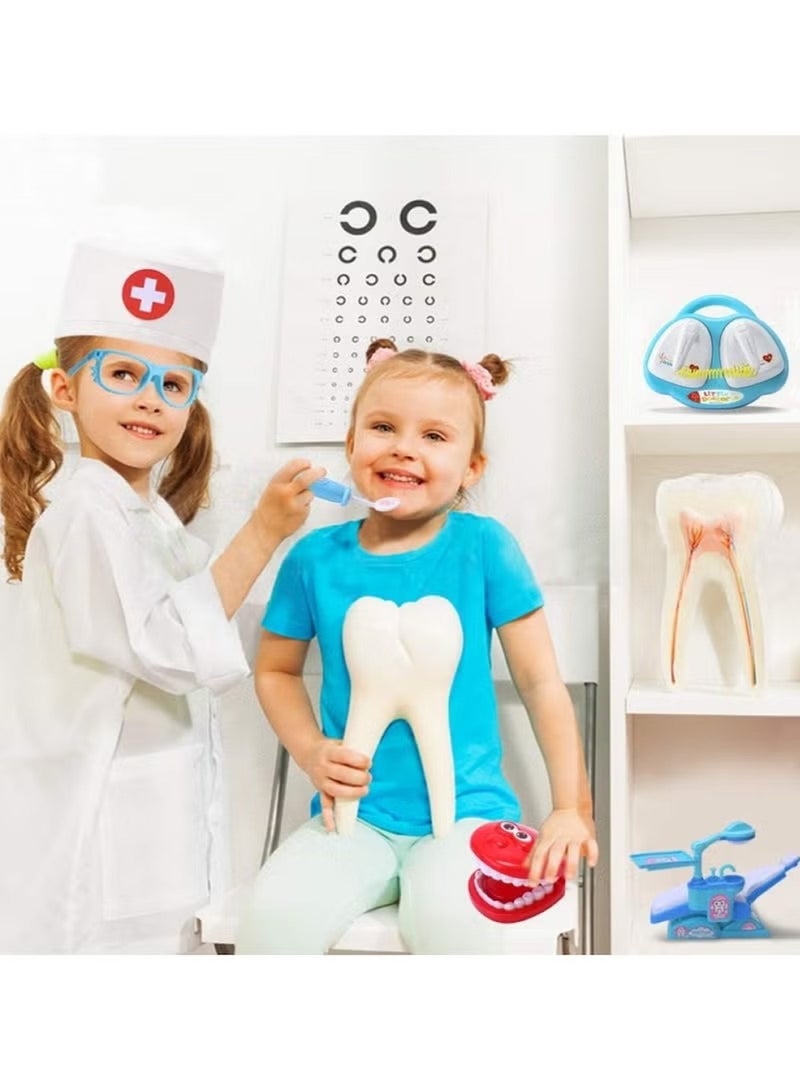 Huitich Children’s Nurse/Doctor Costume Role-Play Set – Kindergarten & Playhouse Dress-Up (White, 120g) - Image 4