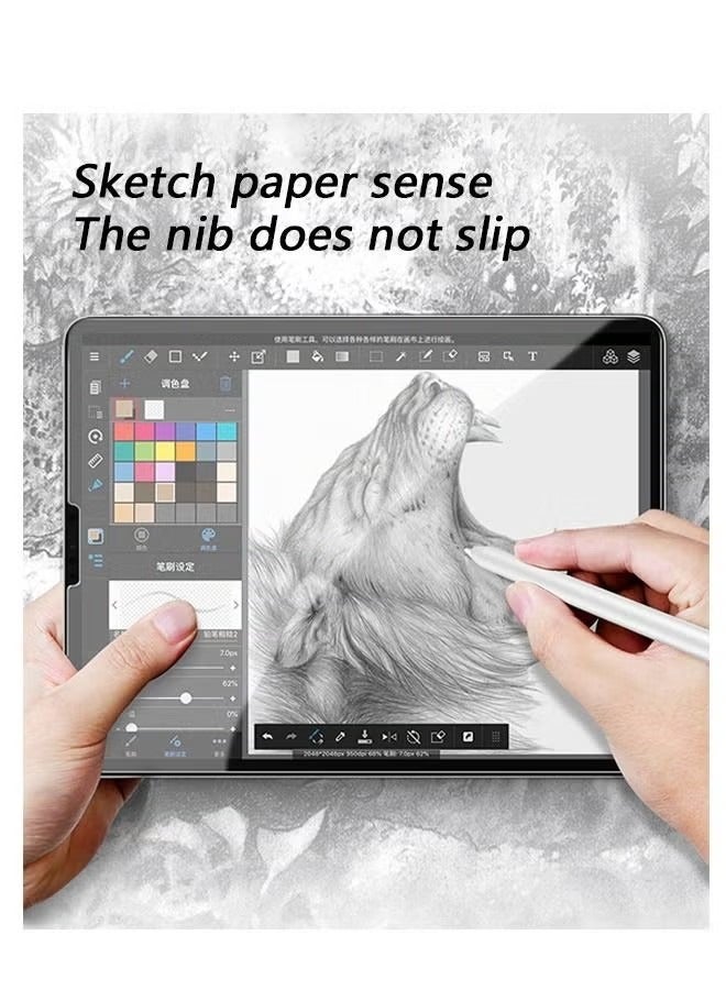 Paper-like Screen Protector, Explosion-Proof for Ipad Pro 12.9 inch 2020, Anti-Fingerprint High Definition Membrane, Drawing PET Material Film - Image 4