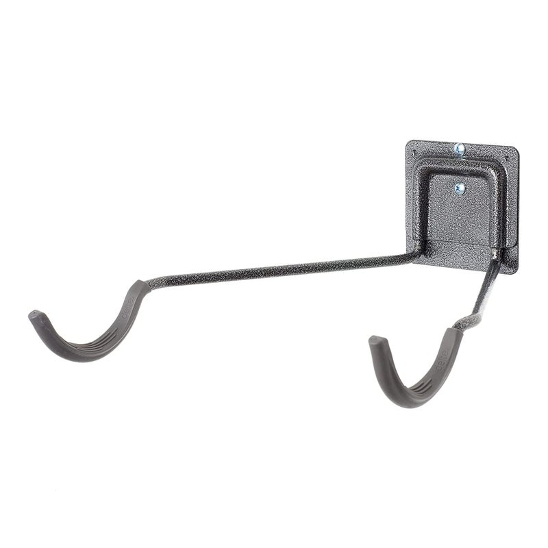 Single Bike Rack Wall Mount by Delta Cycle Horizontal Bicycle Rack Heavy Duty Hanger Hook Design Provides Easy Storage Access Installation Mount Holds Up to 50 lbs