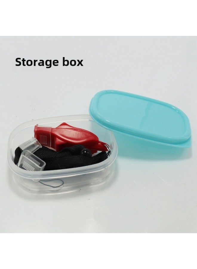 Generic Plastic Treble Dolphin Whistle Basketball Football Referee Special Whistle PE Teacher Outdoor Training Survival Whistle-Color:Dolphin Dark Blue (buy One Get Six Free Accessories) - Image 5