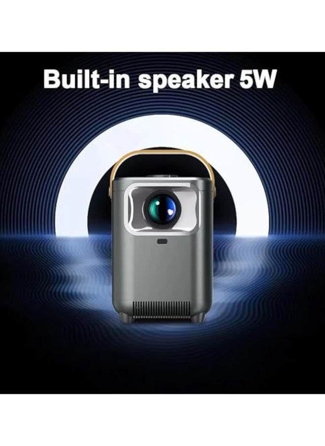 1280P 5G WiFi Bluetooth Portable Projector with Stereo Sound Office HD Mini Pro Home Theater Movie Projector