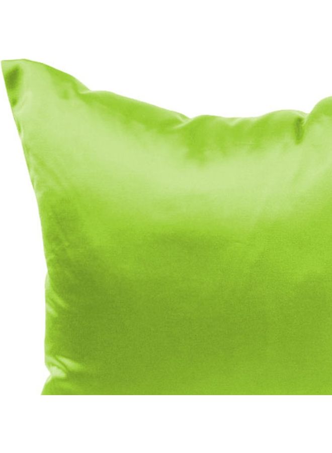 نيبمينينت غطاء وسادة بتصميم سادة أخضر 45x45سم - Image 3