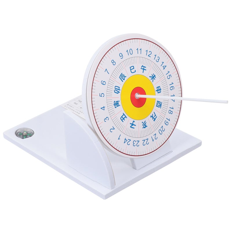 1 Set of Sundial Clock Model Scientific Sundial Model Home Decor - Image 1