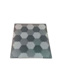 Bumble & Bird Baby Play Mat Motor Skills Educational Mat Non Toxic Eva Foam  23 Pcs Grey & Cream  - Image 1
