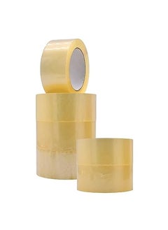 Clear Packaging Tape 2 Inch X 100 Yards Heavy Duty Strong Packing Tape For Sealing Parcel Boxes Moving Boxes Houses Large Mailing Bags Office Supplies 6 Rolls
