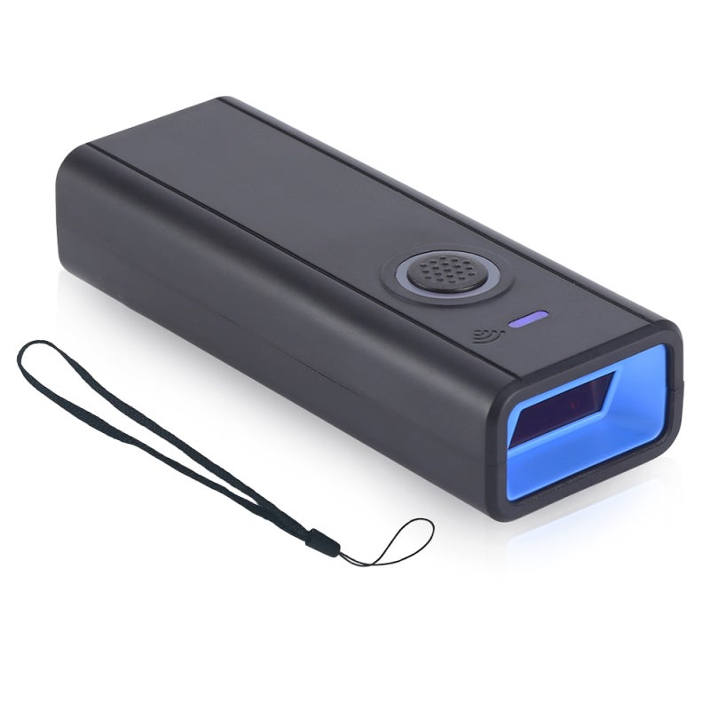 ماسح رموز الشريط أحادي الأبعاد 1D
اتصال لاسلكي 2.4G/بلوتوث/باستخدام كابل USB
قارئ رموز شريطية صغير يدعم رموز الشاشة والورق
متوافق مع الأنظمة الأساسية ويندوز/لينكس/ماك لجرد مخزون كتب المكتبات - Image 1