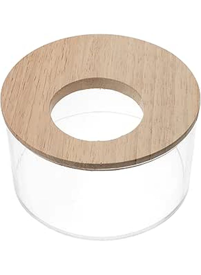 Pet Hamster Sand Bath Box Dwarf Gerbils Mice Easy Observe Bathing - Image 1