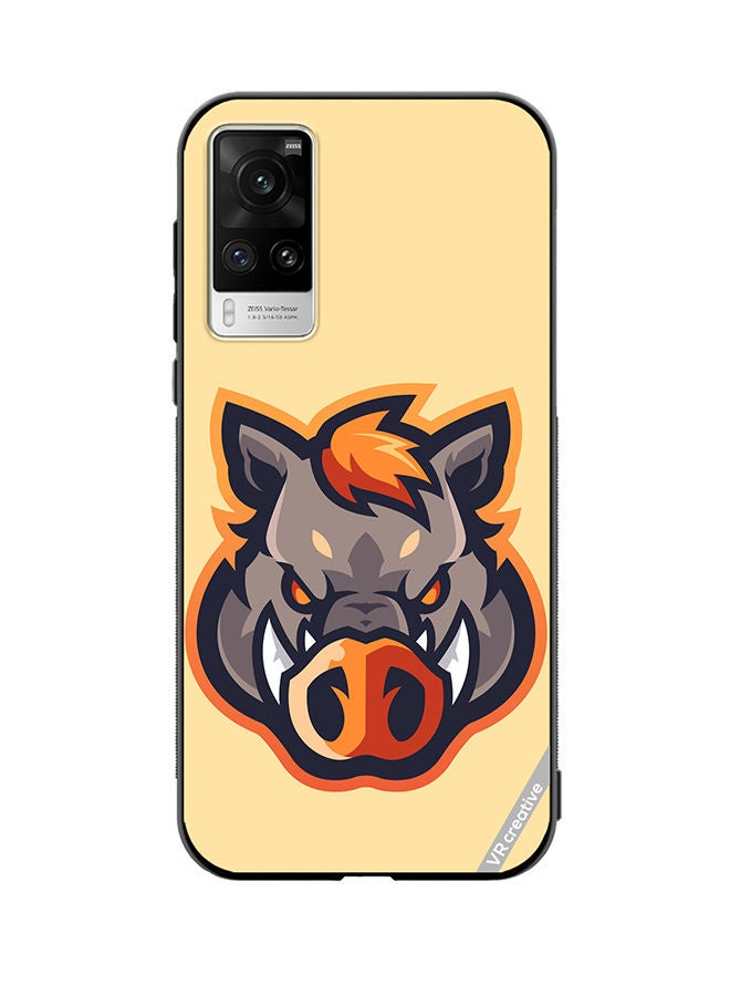 VR CREATIVE Protective Case Cover For Vivo X60 Pro Wild Boar Design Multicolour - Image 1