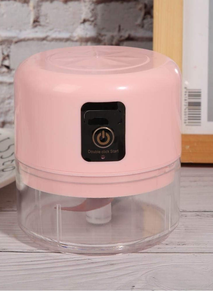 Mini Food Processor, USB Rechargeable Electric Garlic Press Chopper Electric Nut Chopper Food Grinder for Vegetables Meat Fruits Nuts Onion Chili - Image 1