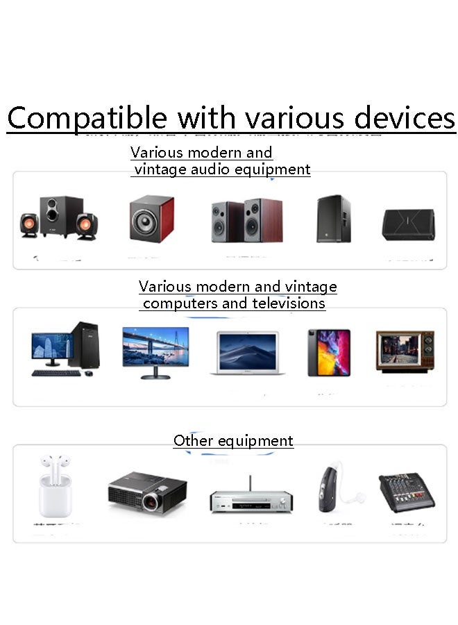 Neutral M6D Bluetooth Adapter, Wireless Audio Receiver + Transmitter, Suitable for Home/Outdoor/Garage/Ceiling-Mounted/Active Speaker Home Cinema Systems (Black) - Image 2