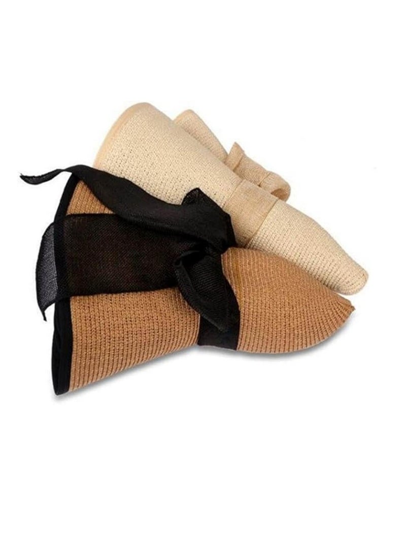 DUNISO Wide Brim Beach Hat For Women Big Bowknot Summer Straw Sun Hat Floppy Foldable Roll Up Hat Solid Hats Uv Protection Caps For Vacation, Travel - Image 2