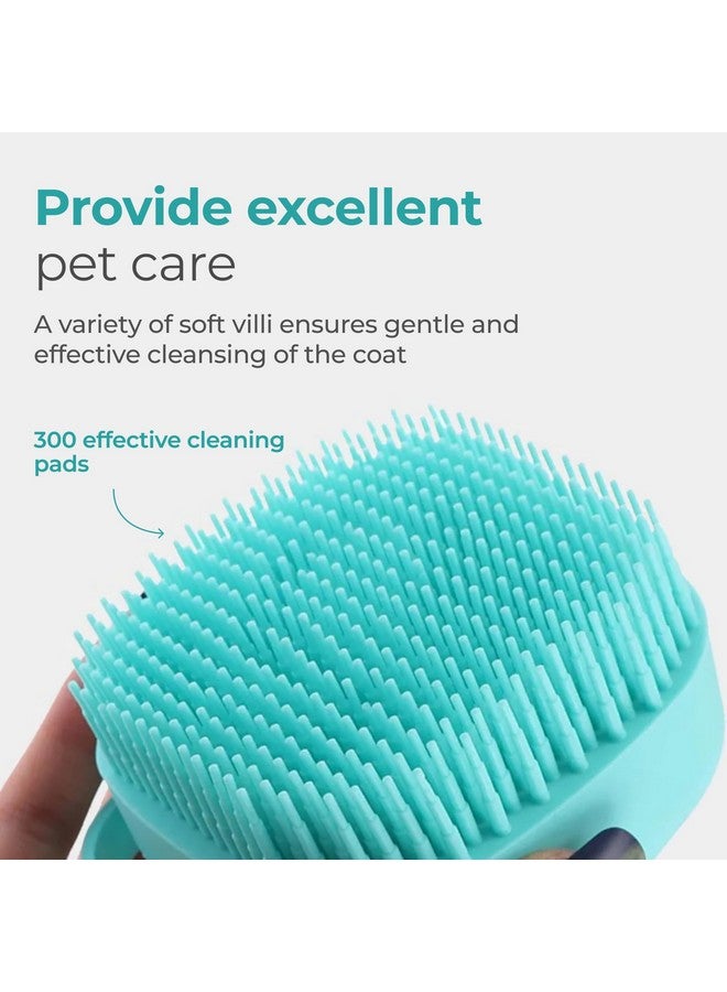 Pet Bathing Brush with Built-in Soap  Shampoo Dispenser for Dogs and Cats - Image 5