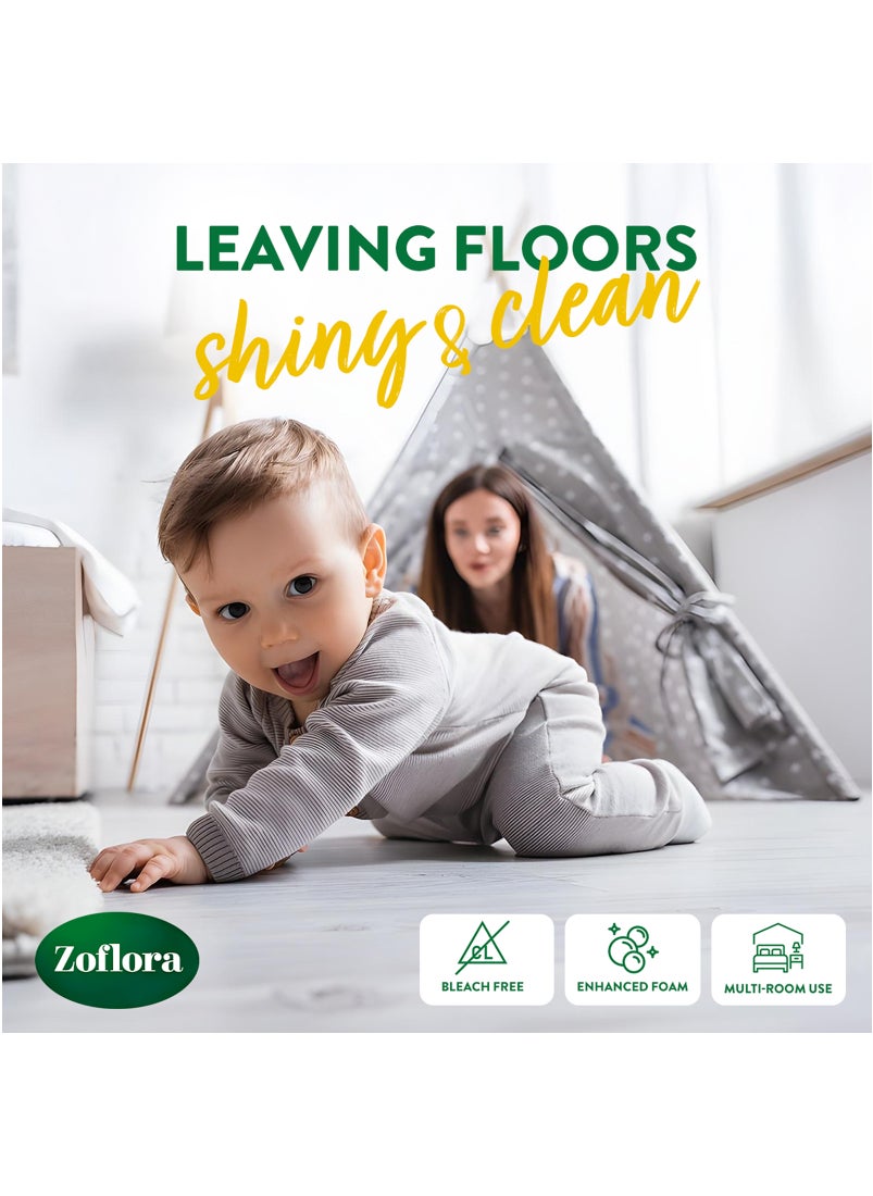 Zoflora 4 In 1 Disinfectant Floor Cleaner Lemon ZIng 3L  - Image 4