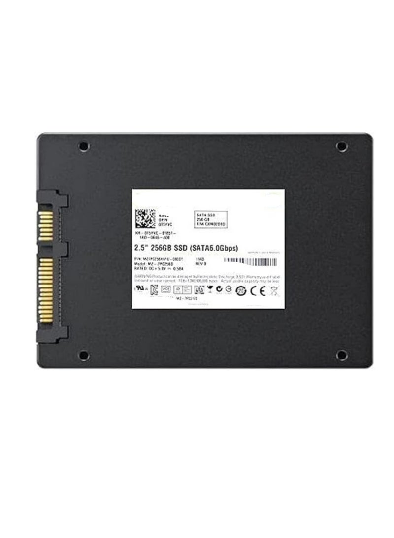 قرص صلب SSD سعة 256 جيجابايت – واجهة SATA 6.0 جيجابت/ثانية – مقاس 2.5 بوصة