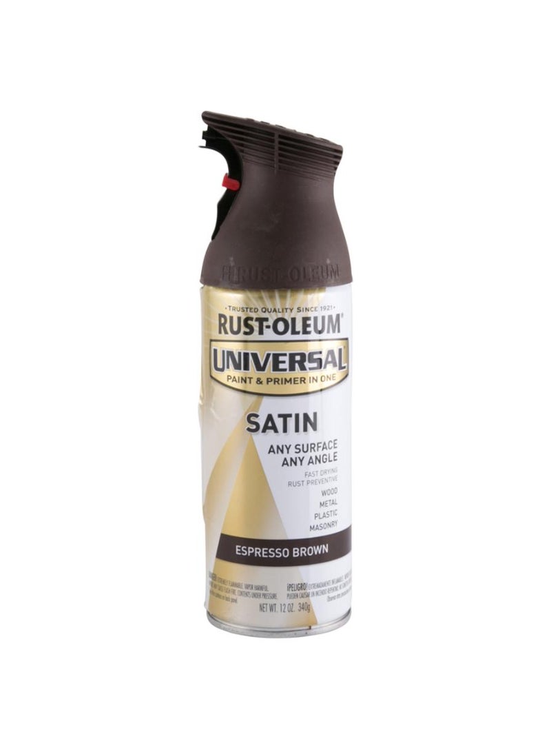ACE Universal Satin Spray Paint 354.8ml Espresso Brown 245570
