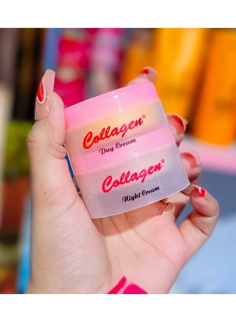 Collagen كريم كولاجين بلس فيتامين E نهاراً وليلاً - Image 1