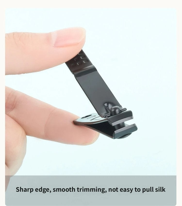 15 In 1 Professional Black Nail Clipper Manicure Set with Nail Tool Kit - Image 4