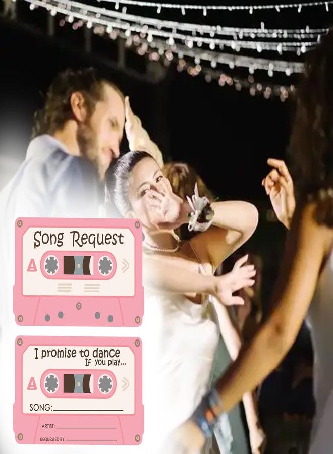 Besttile Song Request Cards Play Song at Wedding Reception Prom Dance Party 3x4 Inch Music Suggestion Tickets,100 Pcs - Image 5