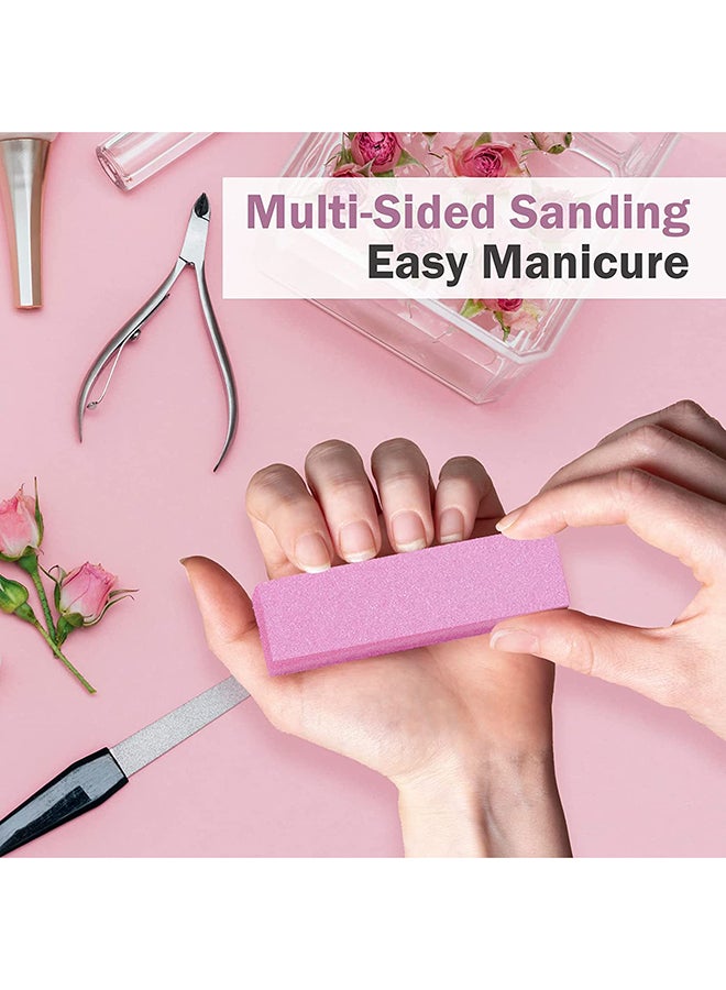 brunson كتل تلميع الأظافر، إسفنجة صنفرة، ملفات تلميع الأظافر، 10 قطع في العبوة - NBBPK10 - Image 3