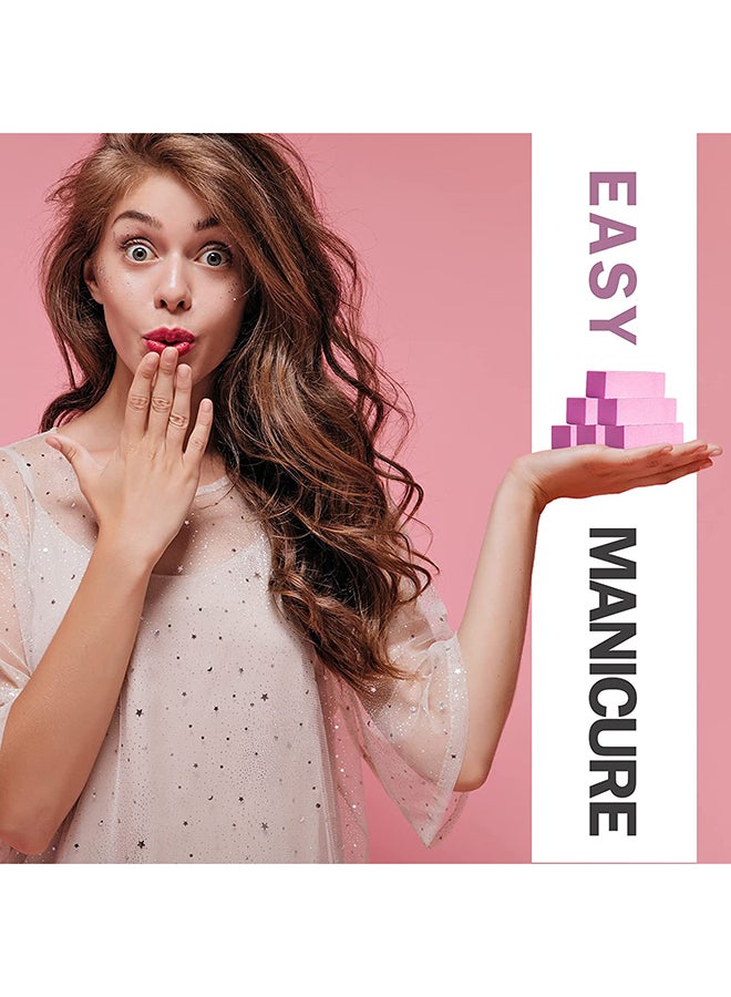 brunson كتل تلميع الأظافر، إسفنجة صنفرة، ملفات تلميع الأظافر، 10 قطع في العبوة - NBBPK10 - Image 5