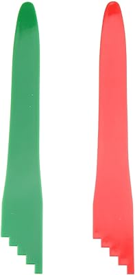 MEETOOT 2pcs Bubble Popper for Canning Kit (1 x Red + 1 x Green) Canning Supplies Canner Debubble for Canning Food - Image 1