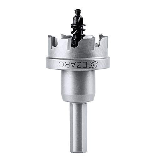 EZARC Carbide Hole Saw Heavy Duty, Hole Cutter for Stainless Steel, Sheet Metal 1-1/2" 38mm - Image 1