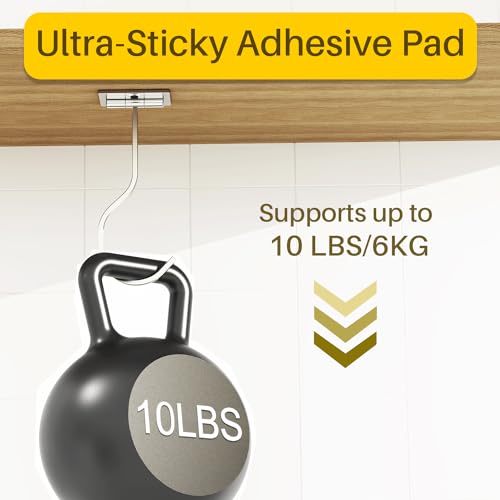 bussdis 2-Pack Self Adhesive Banana Hook, Metal Banana Hanger Hook,Under Cabinet Hook For Bananas Or Kitchen Items, Foldable Banana Hook, Folds Up With Magnets When Not In Use, Keep Bananas Fresh, Silver - Image 3