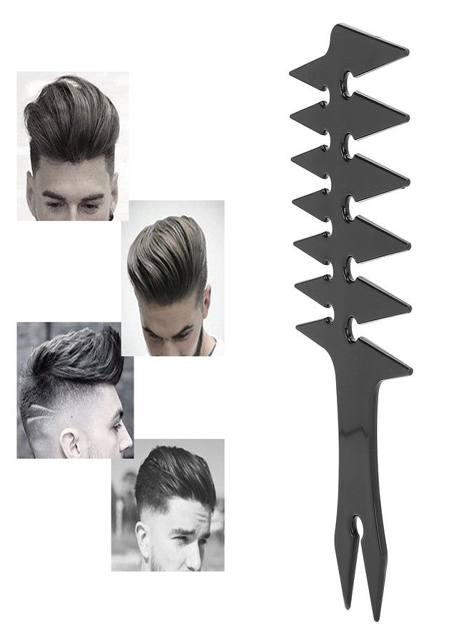 AMONIDA Wide Tooth Comb, 20x8x0.5cm Men's Comb Double Sided for Hair Styling for Unique Hair Style for Men Long Term Use(black) - Image 4
