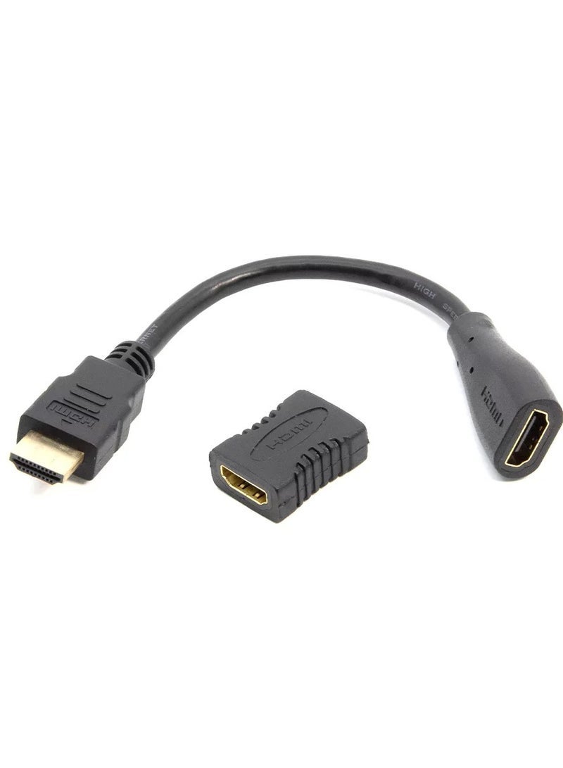 Gravity Metal Shell HDTV Cable 5-in-1 Video Transfer GD-8296 ‚Äì High-Quality HDMI, VGA, AV, and Audio Cable for Seamless Video Connectivity - Image 2